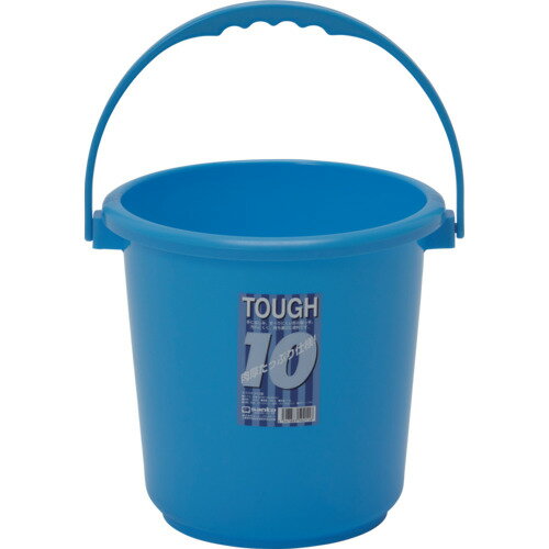 【特長】●ハードな使用にも耐える丈夫で持ちやすい構造です。【仕様】●容量(L)：10●間口(mm)：280●奥行(mm)：280●高さ(mm)：265●色：ブルー●適合フタ：0●外形寸法(mm)奥行：φ280●外形寸法(mm)間口：φ280●外形寸法(mm)高さ：265●容量(ml)：0【仕様2】●食品衛生法適合（ポジティブリスト適合）【材質／仕上】●ポリプロピレン(PP)