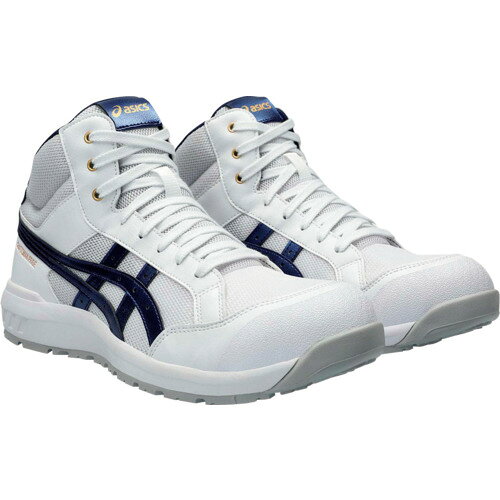 ASICS　ウィンジョブ　CP218　ホワイト／ピーコート　28．5cm