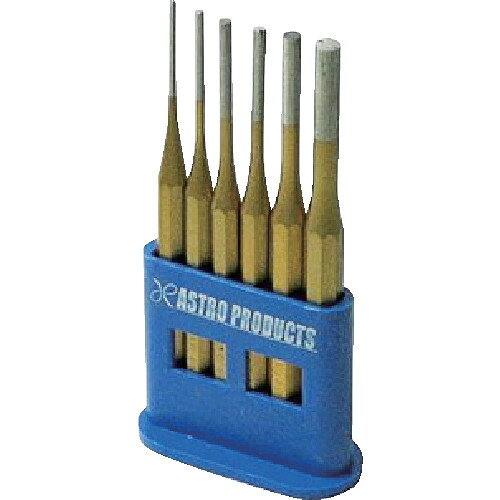 アストロプロダクツ　AP　ストレートピンポンチセット（6本組）　6PC