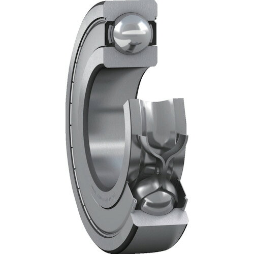 SKF　単列深溝玉軸受　軸受両端鋼板シールド　C3すきま（すきま大）　内径17mmX外径35mmX幅10mm