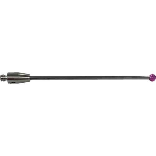 【特長】●対象プローブヘッド　取付けネジM3のVAST XXT、XDT等です。【仕様】●適合機種：XYZAX AXCEL（RDS）、ZEISS DuraMax／O-INSPECT／CONTURA（RDS）【仕様2】●φ1.5ルビーボール、超硬シャフト、全長L=40mm、有効長ML=31mm、M3のボールスタイラス