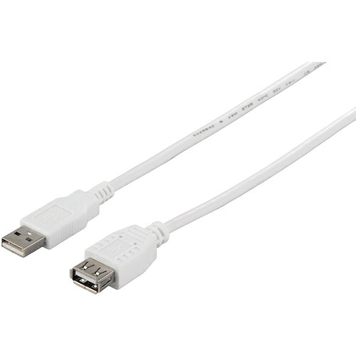 Usb Hubs - バッファロー　USB2．0延長ケーブル（A　to　A）　3m　ホワイト