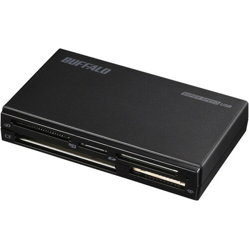 バッファロー　USB3．0　マルチカードリーダー　ハイエンドモデル　ブラック