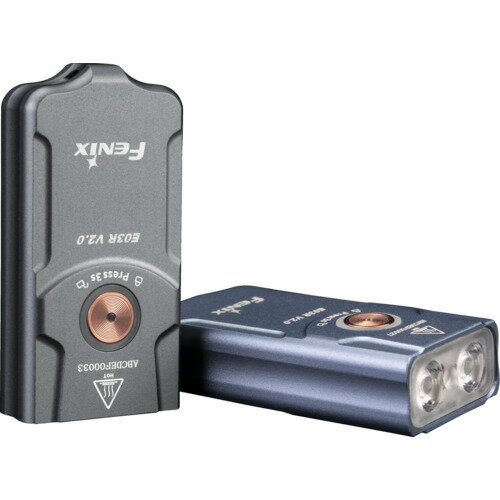 FENIX　充電式LEDライト　E03R　V2．0　グレー