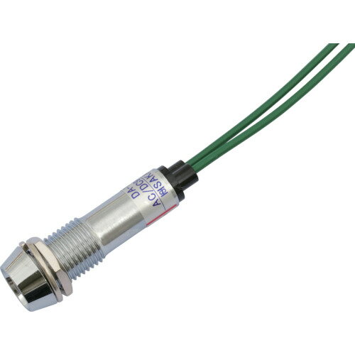 サカズメ　LED表示灯　DA−10JPL　（AC／DC100V接続）Φ10　緑