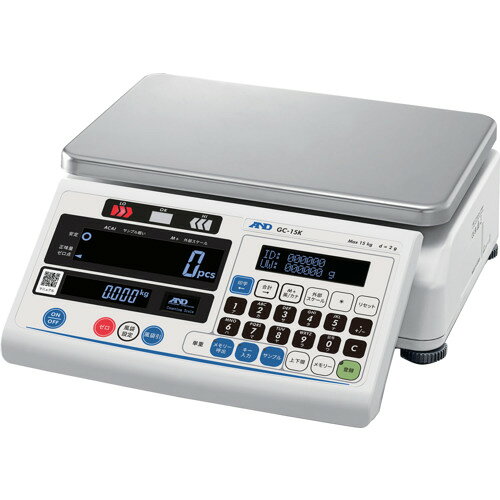 A＆D　個数計　GC−15K　ひょう量15kg×計数可能最小単重0．4／0．02g