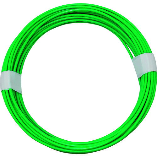 WAKI カラーワイヤー 緑 番手12 線径2．5～2．6mm 長さ12m