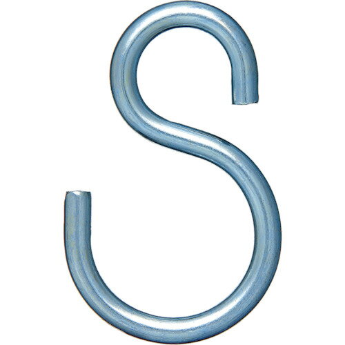 【特長】●ベーシックな形状で安価なスチール製のS字フックです。●フック内径の大きさが異なるため、用途に応じて使い分けができます。【用途】●物の吊り下げ、引っ掛けとして。【仕様】●使用荷重(kN)：0.0294●D(mm)：3.0●L(mm)：30.4●W1(mm)：9.8●W2(mm)：16.0●参考使用荷重(kg)：3.0●破断荷重(kg)：39.6【仕様2】●鉄ユニクロエスフック30mm【材質／仕上】●本体：鉄(SWRM6)【注意】●急激に荷重をかける、角度をつけて吊るなど、適正荷重は使用条件によって変わります。荷重をかけすぎないでください。●チェインから外れないようにフック部を閉じる場合がありますが、フック部を再度開けたり、何度も変形を加えると強度が低下します。