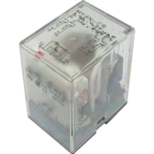 【特長】●使用環境、用途に合わせて選べる汎用リレーのベストセラーです。【仕様】●長さ(mm)：28●幅(mm)：21.5●高さ(mm)：42.4●動作表示：有●接点機構：シングル●定格電圧(V)：AC200/220●接点材質：Auクラッド＋Ag合金●コイルサージ吸収機能：CR【仕様2】●コイル定格：AC200V50Hz6.2mA,AC200V60Hz5.3mA,AC220V50Hz6.8mA,AC220V60Hz5.8mA●接点構成 4c●接触機構 シングル●接点材質：Auクラッド＋Ag合金●端子構造 プラグイン端子●保護構造：閉鎖型（ケース入り）●取付方法：ソケット●動作表示 LED【材質／仕上】●接点材質：Auクラッド＋Ag合金