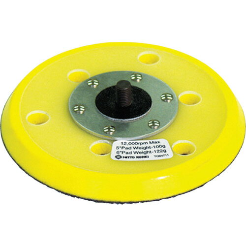 【特長】●APS-125SV用パッドです。【仕様】●品名：パッド5　V−HASSY●適合機種：APS-125SV●ペーパーサイズ(mm)：125●タイプ：ベルクロ穴あきタイプ