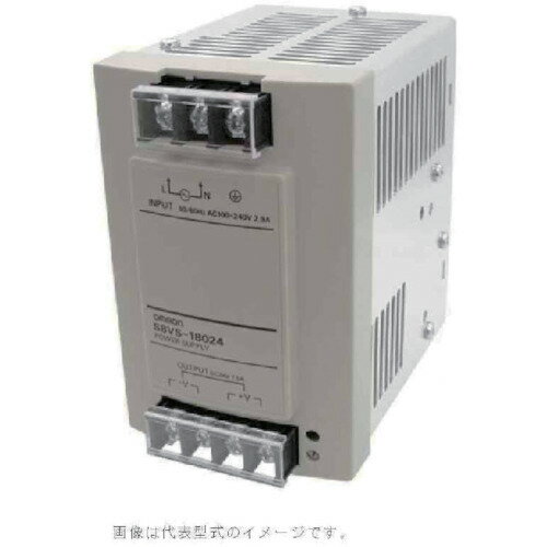 【特長】●DINレール取り付けに標準対応しています。【用途】●商用電源(AC100Vなど)を入力して変換し、直流(DC24Vなど)を得る際に。【仕様】●幅(mm)：75●高さ(mm)：115●長さ(mm)：120.3●容量(W)：180●出力電圧：DC24V●定格入力電圧：AC100〜240V●表示モニタ：なし（標準タイプ）●アラーム出力：シンク(エミッタCOM）(60Wはアラーム出力できません)●端子台形状：ねじ端子台【仕様2】●出力電圧：DC24V●定格入力電圧：AC100〜240V●表示モニタ：なし（標準タイプ）●アラーム出力：シンク(エミッタCOM）(60Wはアラーム出力できません)●端子台形状：ねじ端子台●カバー付／DINレール取り付け●高調波電流規制