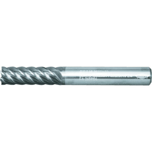 マパール　超硬スクエアエンドミル　Opti−Mill（SCM190J）　ロング刃長　6／8枚刃　刃径10mm　刃長30mm　全長80mm　シャンク径10mm
