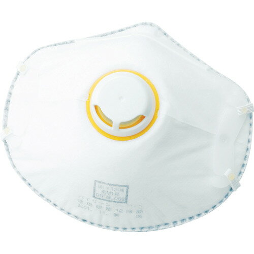 Protective Masks - TRUSCO　排気弁付防じんマスク　DS2　活性炭入　（10枚入）