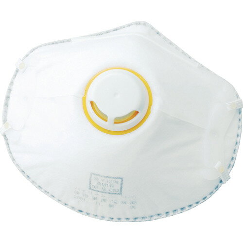 Protective Masks - TRUSCO　排気弁付防じんマスク　DS2　（10枚入）