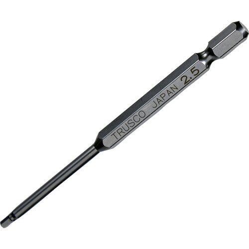 TRUSCO　六角ビット　100L　2．5mm