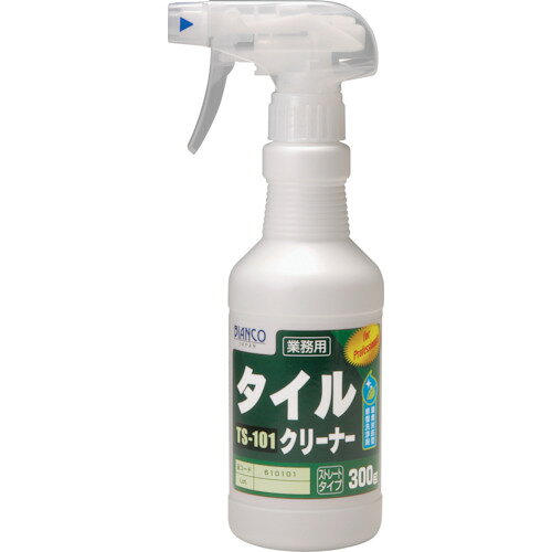 【特長】●塩酸を含んでいないので施工による二次トラブルを大きく軽減することができます。●有毒ガスの発生がなく集合住宅でも安心です。●環境負荷が少なく、作業の安全性・効率性が高まります。●釉薬付きタイルでは表面の釉薬を侵さず洗浄できるのでツヤが残ります。●シーリング材のブリート汚れも簡単に除去できます。●推奨パッド：住友3Mスコッチブライトハンドパッド（茶）※キズが入らないか目立たないところで必ずテストしてください。【用途】●外壁や床等のタイルのリフレッシュ。●※特殊タイル（パールタイル・ラスタータイル）やプリント接着しているタイルには使用できません。【仕様】●容量(L)：0.3●希釈倍率：1〜6倍（水希釈）●容量(ml)：300●液性：酸性●荷姿：300gスプレー、1kg・2kg・4kgポリ容器、20kgキュービテナー●標準使用量：30〜60g/［［M2］］【材質／仕上】●除錆剤（乳酸）・除錆促進剤（クエン酸）・スルファミン酸（5％）・水【注意】●使用前に必ず目立たない箇所でテストし、汚れ落ちや部材への影響を確認してください。●タイル面に成分が残存した状態で塗装をした場合は、付着不良の原因となるため、洗浄後の塗装は推奨いたしません。●「まぜるな危険表示あり」酸性タイプですので塩素系の商品と一緒に使う(まぜる)と有害な塩素ガスが出て危険です。
