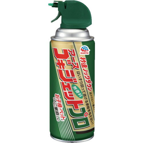 【特長】●ゴキブリに隠れる時間を与えない秒速ノックダウンで、どんなゴキブリも素早く退治します。●有効成分イミプロトリンの速効効果でゴキブリを秒速ノックダウンさせ、逃げる余裕を与えず駆除します。●暴れさせず、はいずり回って逃げる余裕を与えません。【用途】●ゴキブリの駆除。【仕様】●容量(ml)：300●適合害虫：ゴキブリ類●香り：無香料【仕様2】●すき間用ノズル付【材質／仕上】●イミプロトリン0.476w/v%（原液量70mL）【注意】●人体に向かって噴射しないでください。●また、噴射気体を吸入しないでください。●アレルギー症状や、かぶれなどを起こしやすい体質の人は、薬剤に触れたり、吸い込んだりしないようにしてください。●40秒以上連続噴射しないでください。●冷蔵庫の裏などのすき間は噴射ガスが溜まりやすいため、使用量（すき間には約1〜2秒）を守り過剰に噴射しないよう注意してください。