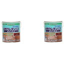 和信ペイント 水性ウレタンニス マホガニー 0.7L 2缶セット
