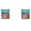 和信ペイント 水性ウレタンニス けやき 0.7L 2缶セット