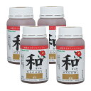和信ペイント 和(なごみ) 狐色 180ml 4缶セット