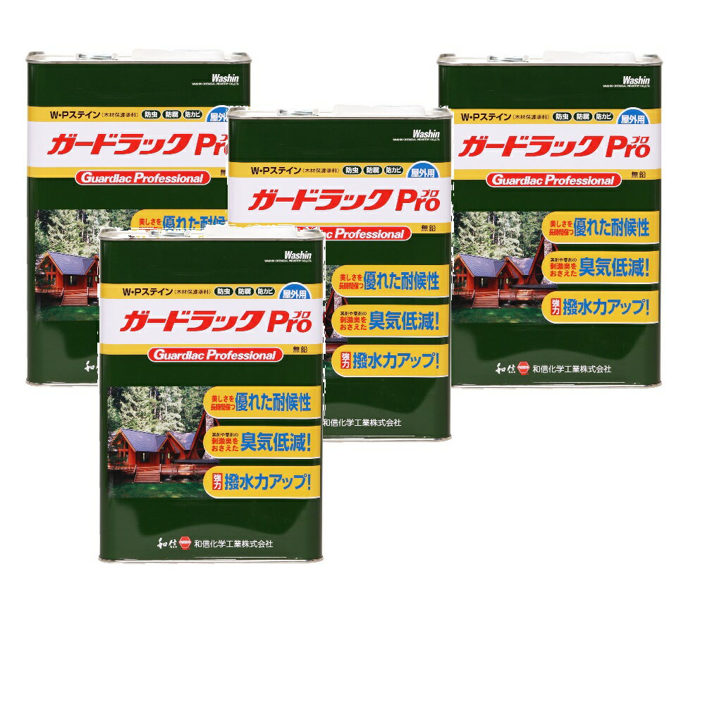 和信ペイント ガードラック プロ GP−8 メープル 4L 4缶セット