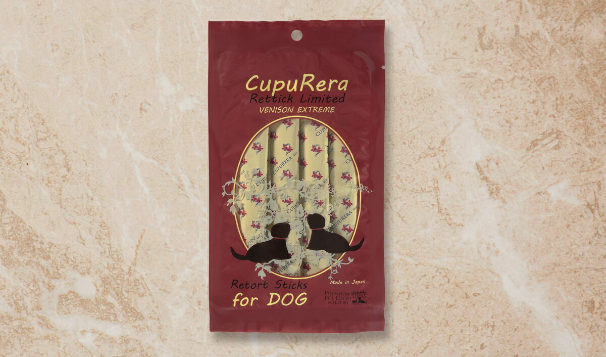 クプレラ　レティック　ベニソンエクストリーム（成犬用） 18g×4本入り　CUPURERA　【犬/ウェット/オーガニック】
