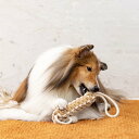 丁寧に手作りされた犬用おもちゃ FAD レザー＆コットン・トイ　ボーン 【犬/おもちゃ/かわいい】