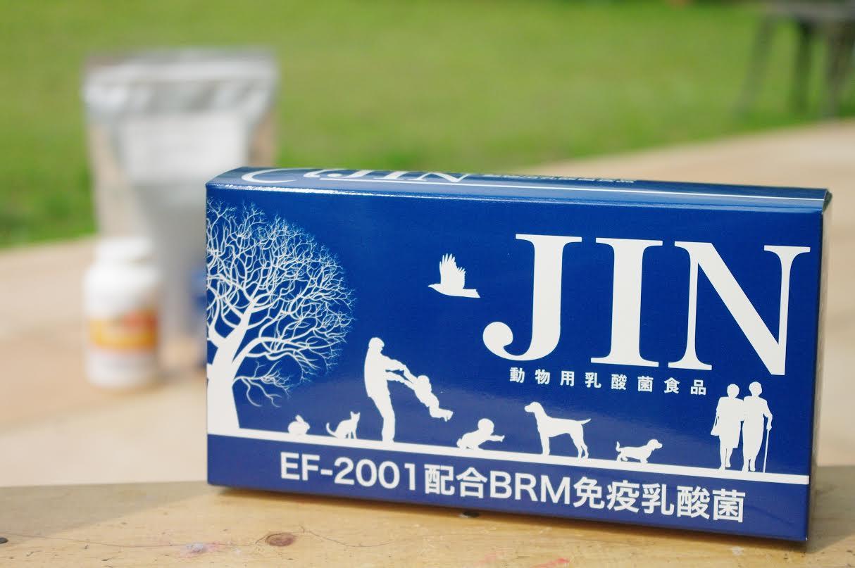 楽天こだわりのペット用品　バディーズ【送料無料】ペット用　動物用乳酸菌食品　JIN　ジン　1箱　90包入　粉末 EF-2001　【犬/猫/ペット/乳酸菌/サプリ/サプリメント/免疫】