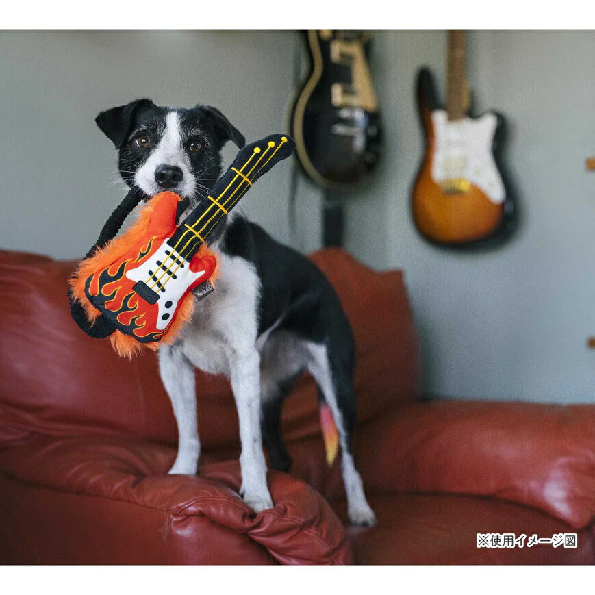 おしゃれなおもちゃ　P.L.A.Y プレイ　エレキギター 90’sクラシック 犬用おもちゃ　　【ペット/おもちゃ/犬/ぬいぐるみ】