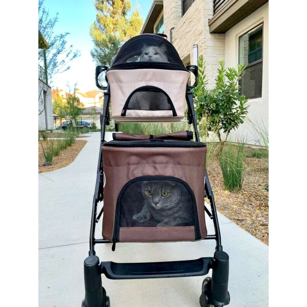 Petique ペティーク デラックス ダブル デッカー deluxe double decker ペットカー...