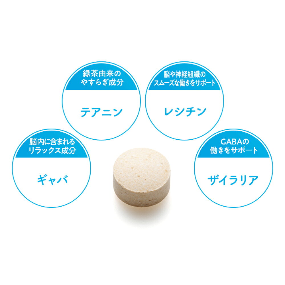 【2個セット】DHCの健康食品 犬用 国産 おだやか 60粒 犬用健康補助食品 植物由来 リラックス ストレスフリー 生活 サポート 脳内のめぐり ギャバ GABA テアニン レシチン ザイラリア 緑茶由来 安心 DHCの安全基準 buddypet-10000021 BUDDY PET サンプル画像2