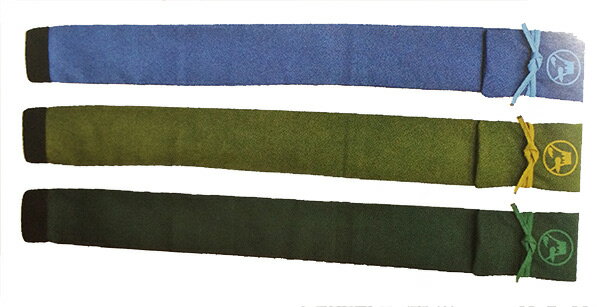 【期間限定★エントリーで全品ポイント5倍】竹刀袋 日本製!帆布鮫調染富士紋略式2.5本入り 裏付 送料無料(沖縄除く)武道園