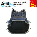 【期間限定★エントリーで全品ポイント5倍】剣道 防具 胴 単品 送料無料 「疾風」 5ミリミシン刺 胴紐付き 武道園