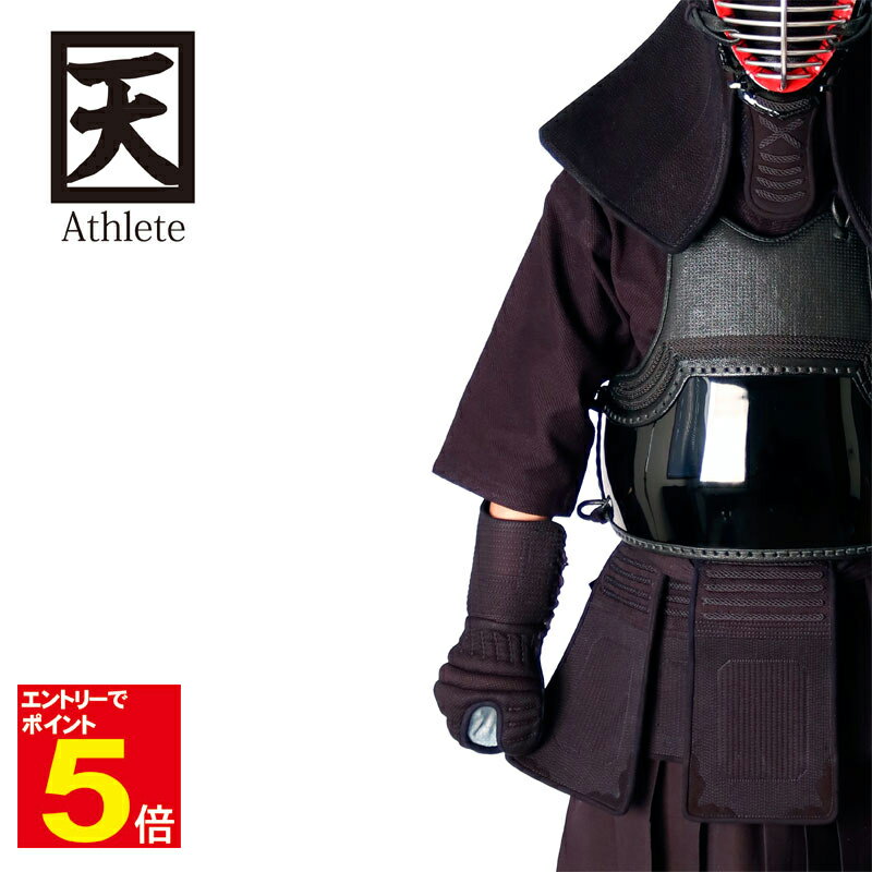 【期間限定★エントリーで全品ポイント5倍】剣道 防具 セット 天 4点セット(面・胴・小手・垂) M/L 6mmミシン刺 織刺仕立 小学生/中学生/高校生/大人...