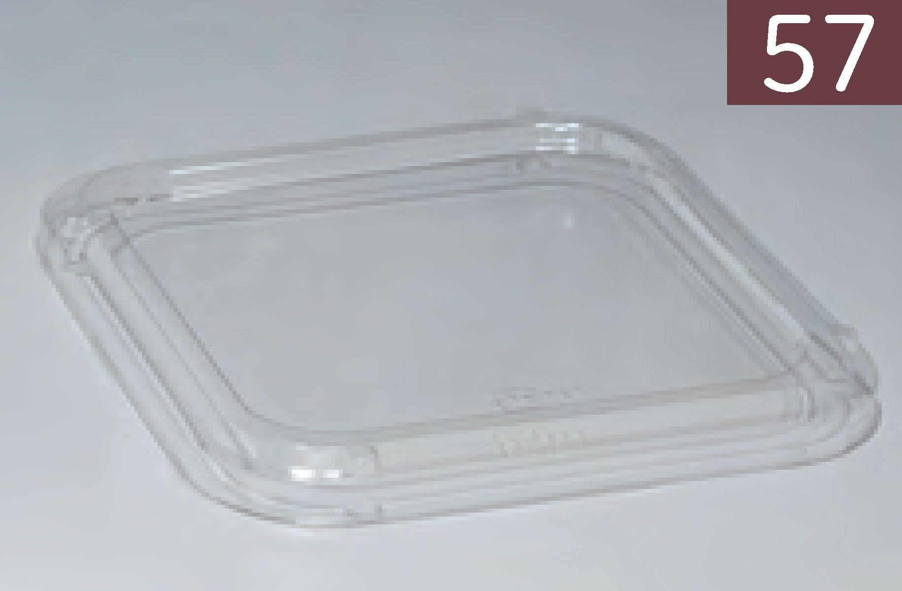 【屋号必須】角カップ 角 GKカブセ蓋 1500枚/箱 外寸125×125mm