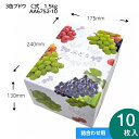3色 ブドウ C式 1.5kg ギフト箱 10枚入 セット ギフト箱のみ ぶどう 3種類 〜 4種類 の 詰め合わせ ぶどう箱 ぶどう専用箱 (AA6752)