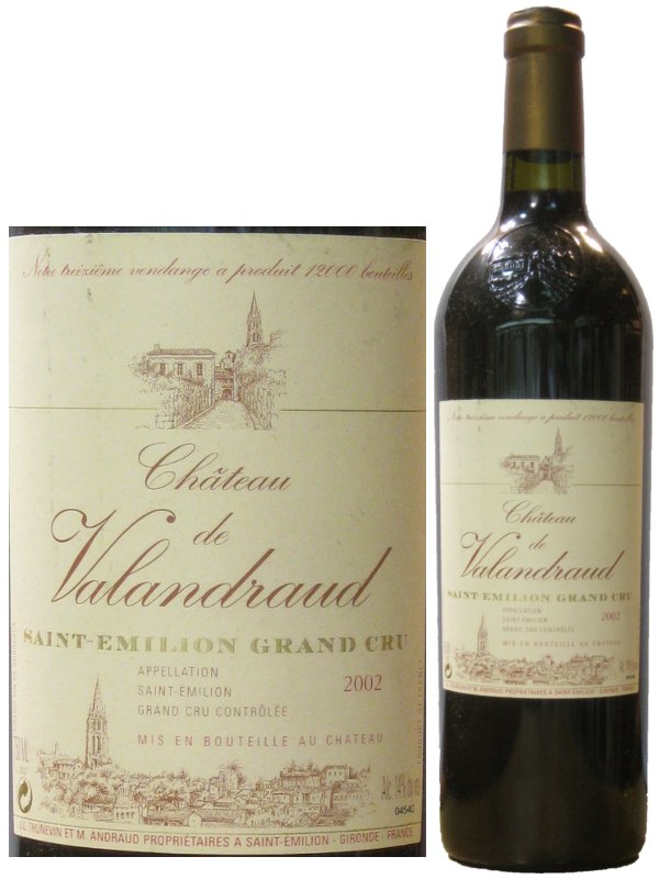【フランス・赤】シャトー　ヴァランドロー 2006 Chateau Valandraud 750ml（赤ワイン）