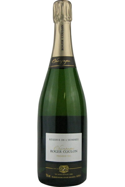 【フランス・白泡】ロジェ・クーロン シャンパーニュ・レゼルヴ・ド・ロメ・プルミエクリュ NV Roger Coulon Champagne Reserve de L'Hommee Premier Cru（発泡性白ワイン）：シャンパン：スパークリングワイン