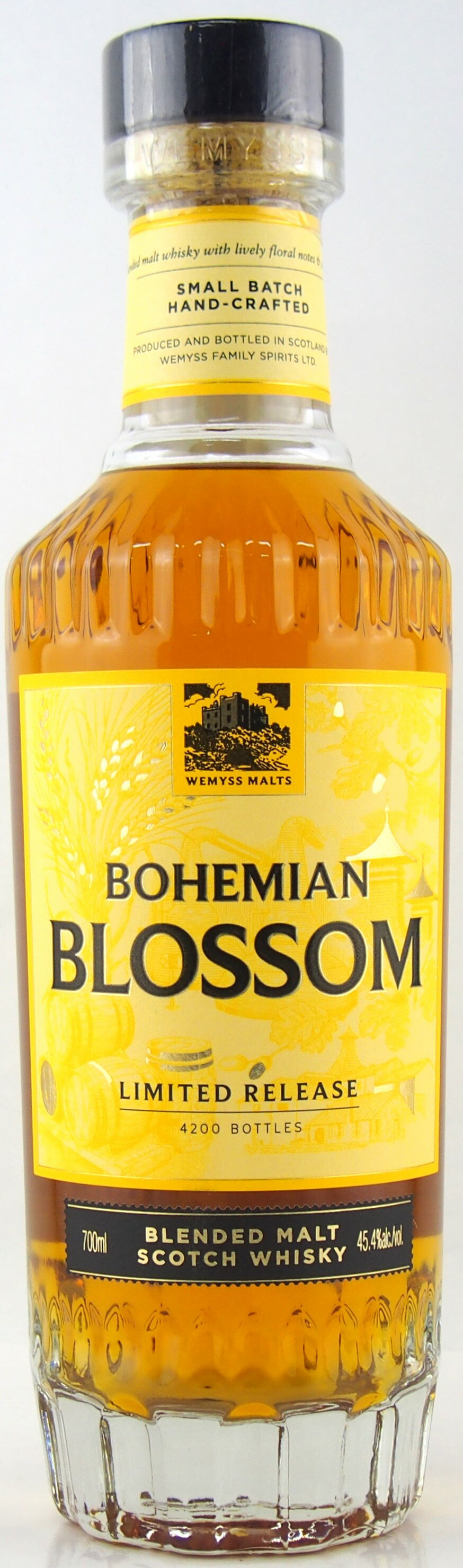 ウィームス　ボヘミアンブロッサム（Wemyss Bohemian Blossom）　45.4％　700ml【スコッチウイスキー　ブレンデッドモルト　スコットランド　数量限定　箱付き】正規品