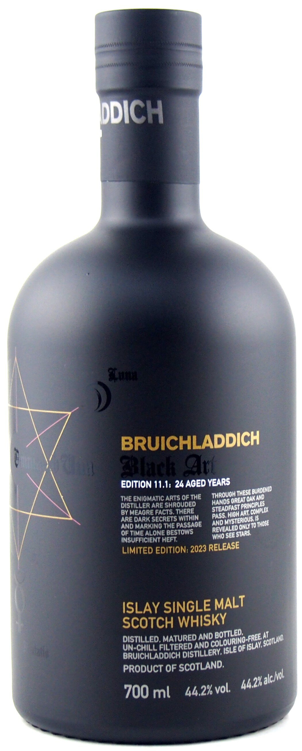 ブルイックラディ　ブラックアート　エディション11.1　24年(Bruichladdich Black Art Edition 11.1 24 Aged Years)　44.2％　700ml【スコッチウイスキー　スコットランド　アイラ　シングルモルト　数量限定　箱付き】正規品