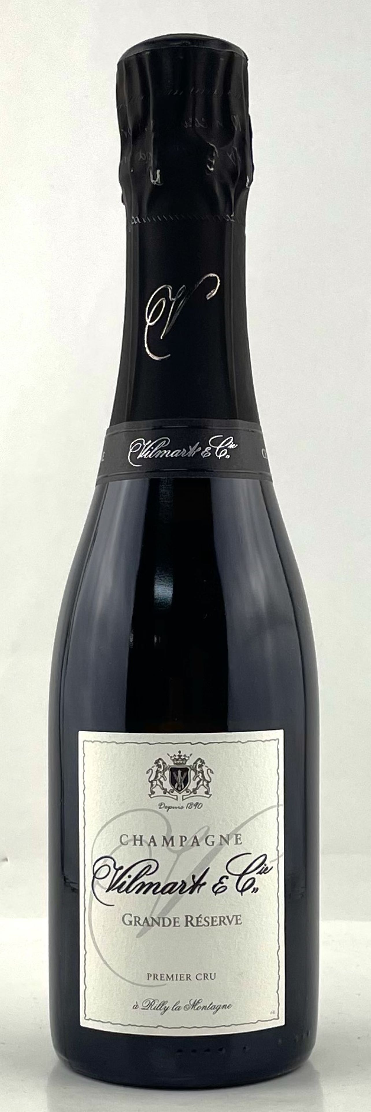 【フランス・泡】ヴィルマール グラン リゼルバ ハーフ シャンパーニュ しっかりした骨格と繊細な泡。贈り物や前菜に最適 375ml