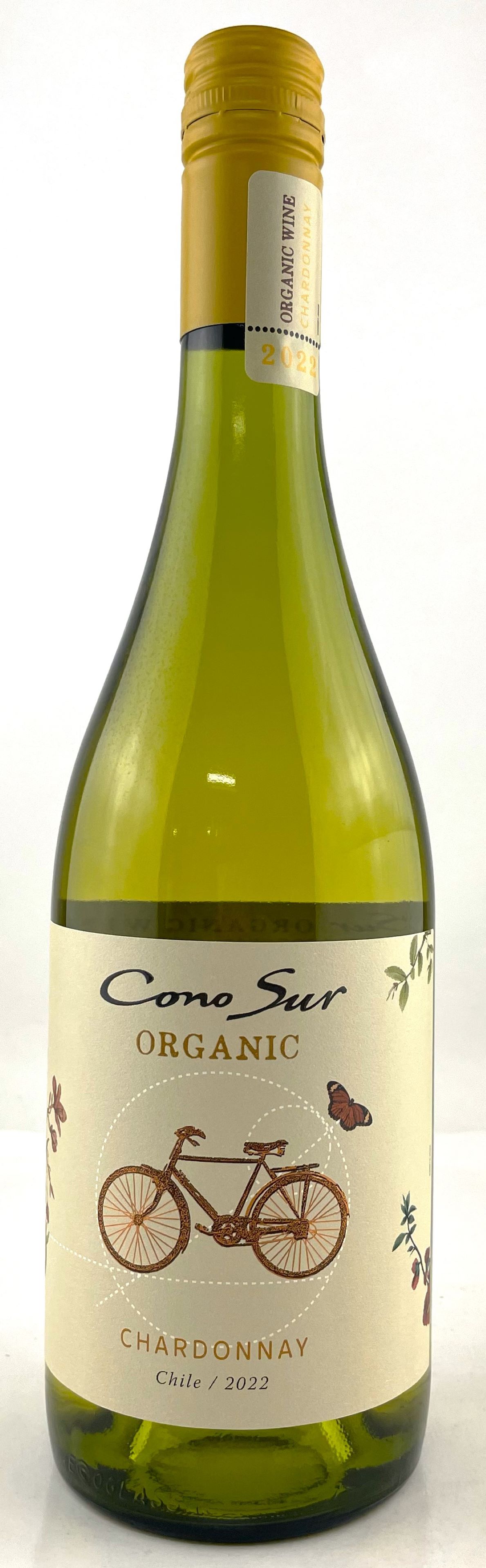 【チリ・白】コノスル オーガニック シャルドネ 750ml｜自然派ならではの爽やかな果実味｜サラダや魚介..
