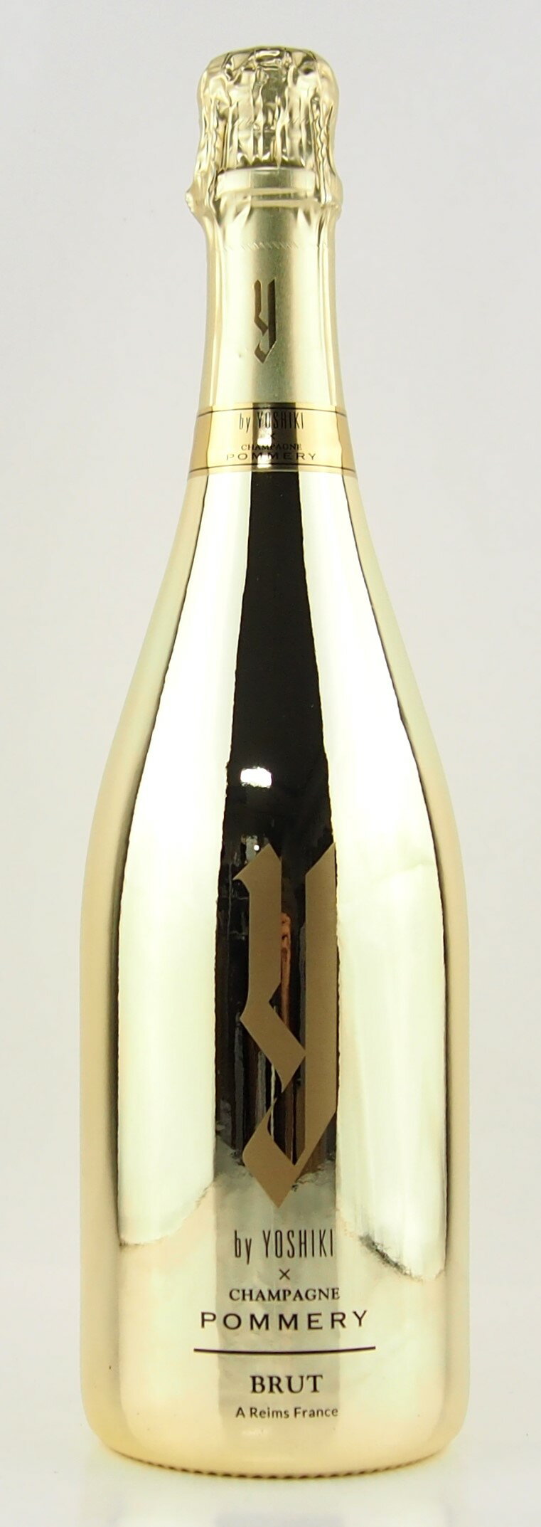 ワイ・バイ・ヨシキ×シャンパーニュ ポメリー ブリュット (Y by YOSHIKI × CHAMPAGNE POMMERY Brut)　750ml　12.5％【シャンパン　シャンパーニュ　フランス】正規品