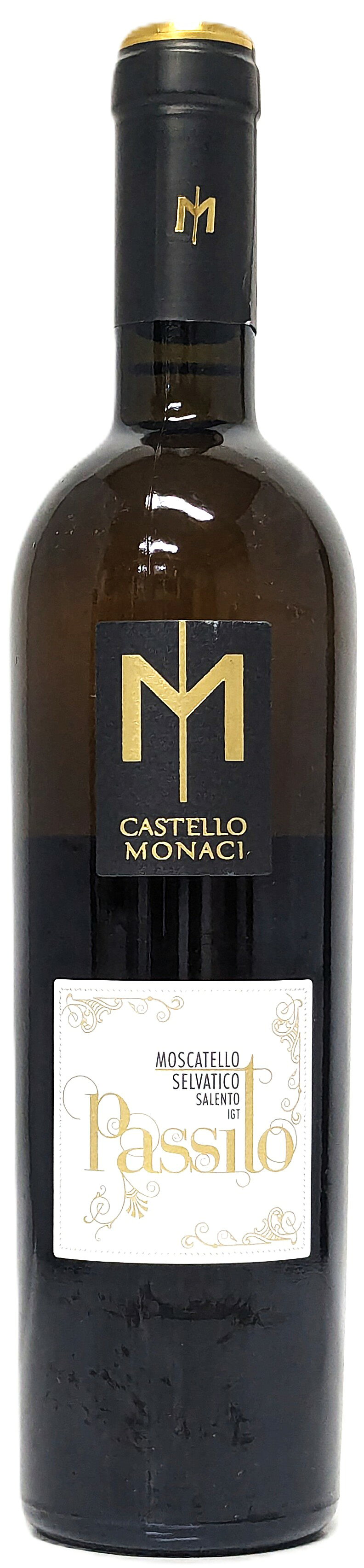 【イタリア・甘口白】カステッロ・モナチ パッシート モスカテッロ 鮮やかな黄金色のパッシート セージの香り、カラメル漬けアプリコットや桃の甘みが溶け込む 焼き菓子、熟成チーズやハチミツ、ジャムとともに楽しめる至福の甘口デザートワイン budoukan-10007131 ワインショップ 葡萄館 サンプル画像2