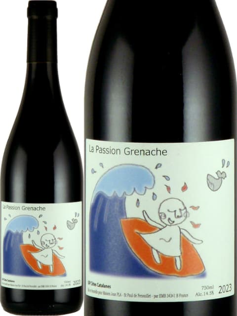 ジャン プラ セレクション ラ パッション グルナッシュ 赤ワイン フランス コート・カタランヌ 2024 750 Jean Pla Selection La Passion Grenache