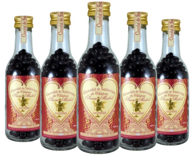 ショコラ ド ソーテルヌ お得な5本セット フランス貴腐ワイン レーズン チョコレート【ご予約受付中!12月15日頃入荷予定】【8%OFF】