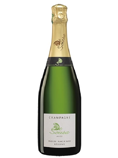 スーザ ブリュット レゼルヴ ブラン ド ブラン グラン クリュ NV 750ml シャンパーニュ 辛口 オーガニック フランス De Sousa De Sousa Brut Reserve Blanc de Blancs Grand Cru NV 父の日 父親 梅雨 プレゼント ギフト 誕生日 贈り物