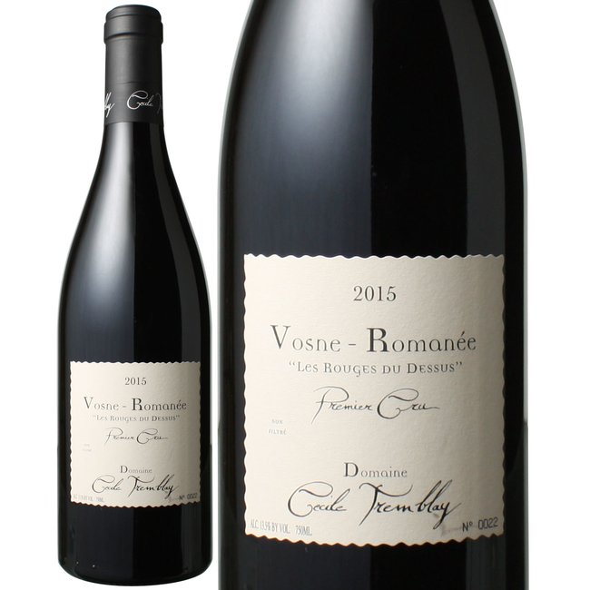 ɥ᡼  ȥ֥쥤  ޥ  롼 ǥ ɥ 2008 750ml  ֥르˥  ޥ Domaine Cecile Tremblay Vosne Romanee les Rouges du Dessus   ץ쥼 ե  £ʪ