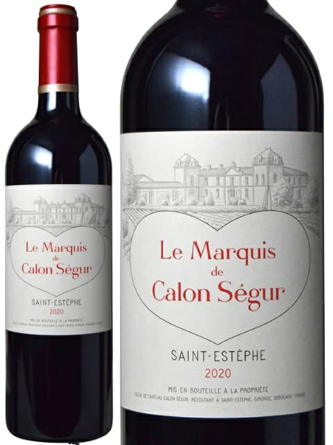 Vg[ J ZM[  }L h J ZM[ 2020 750ml ԃC h tX {h[T eXet Chateau Calon Segur Le Marquis de Calon Segur ̓ ̓ v[g Mtg a 蕨