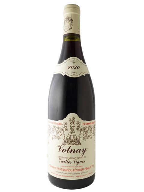 楽天世界のワイン葡萄屋Dom ロシニョル フェヴリエ ヴォルネ ヴィエイユ ヴィーニュ 赤ワイン フランス ブルゴーニュ 2022 750ml Volnay Vieilles Vignes オーガニック